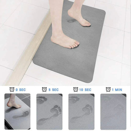 BathMat Bathroom Rug,Soft Diatomite Earth Fast Drying Bath Shower Mats Absorbent