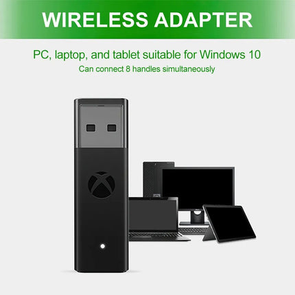 2nd Generation Wireless Receiver Adapter for Xbox One Game Controller Win 10