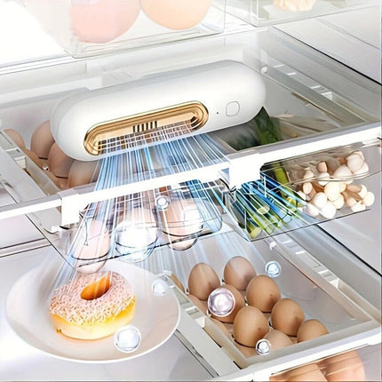 Golden Powerful Refrigerator Fridge Deodorizer Air Purifier UV Ozone Deodorization