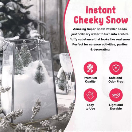 1kg Instant Artificial Snow Powder photography Christmas Decoration Xmas