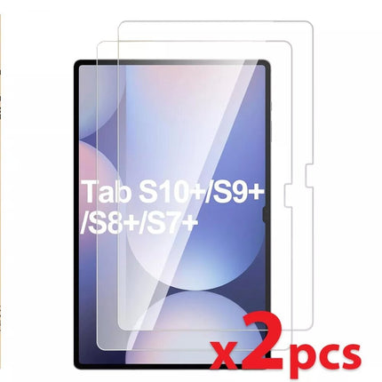 2 Pcs Samsung Galaxy Tab S7FE S7+ S8+ S9+ S9FE+ 12.4inch 12.4'' S10+ screen protector