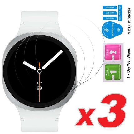3Pcs Screen Protector For Samsung Galaxy Watch 8 7 6 5 4 Film 44mm Classic