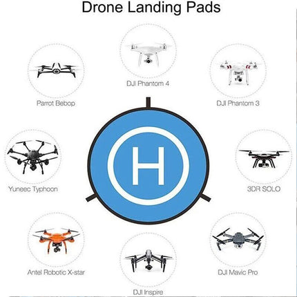 Drone Landing Pad for DJI Mavic Pro Fast-Fold Parking 110cm Helipad GD