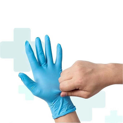 Nitrile Disposable Gloves Medical Food Industrial Powder free No Sterile Glove