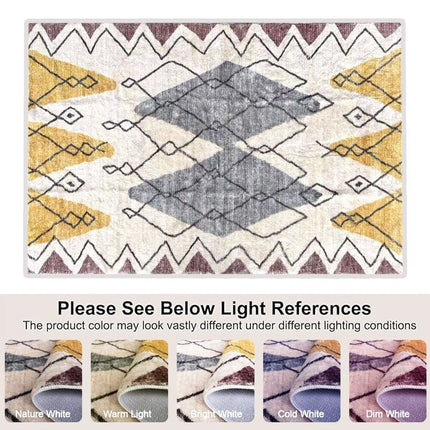 160x230cm Area Rugs Carpet Rug Mats Soft Floor Rugs for Living Room Bedroom Kitchen Indoor