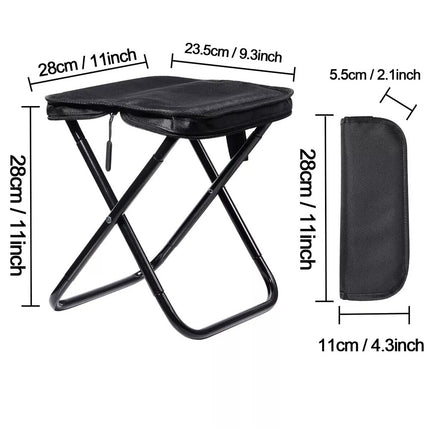 Portable Folding Stool Small Outdoor Camping Stools Fishing Hiking Picnic Chair