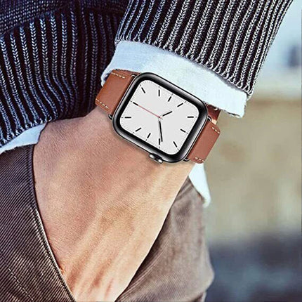 Apple Watch iWatch Band Series 11 42mm SE 3 40mm Hermes Leather Strap