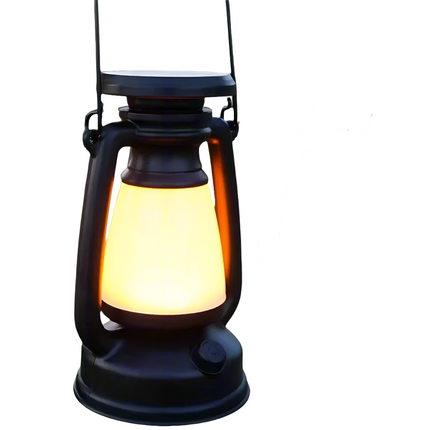 Outdoor Solar USB Rechargeable Camping Lantern Lamp Tent Hiking LED Light Lights