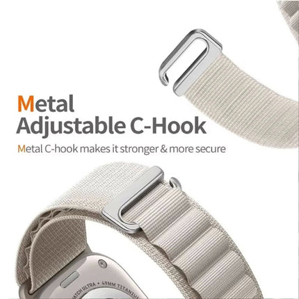 For Apple Watch Band Series 11 42mm SE 3 40mm iWatch Strap Nylon Alpine