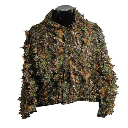 3D Leaf Camouflage Hunting Ghillie Suit Camo Sniper Jungle Woodland Clothes Set