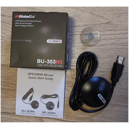 GlobalSat USB GPS Receiver BU-353 N5 for laptop high quality 75 Channels GNSS