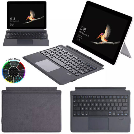 Bluetooth Keyboard Backlit Wireless Touchpad For Microsoft Surface Pro 3/4/5/6/7