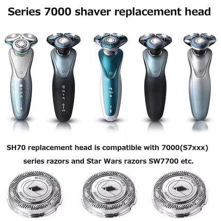 For Philips Shaver Series 7000 Wet and Dry Replacement Blade SH71 Head Blades