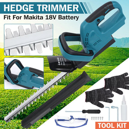 Cordless Hedge Trimmer Garden Pruner Cutter Tree Grass For Makita 18V Battery