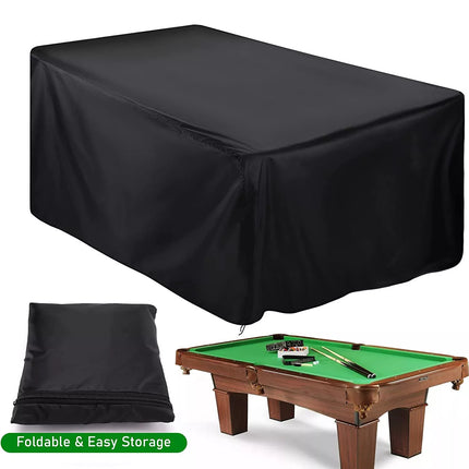 7/8/9FT Pool Snooker Billiard Table Cover Polyester Waterproof Dust Cap Outdoor