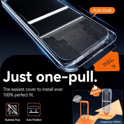 2Pcs Tempered Glass Screen Protector For iPhone 16 iPhone 16 Pro 16 Plus 16 Pro Max  16 E