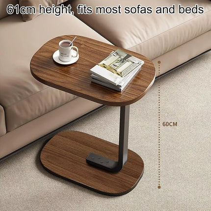 Modern Coffee Side Table Laptop Desk Bedside Sofa Tea End Tables Wooden Metal