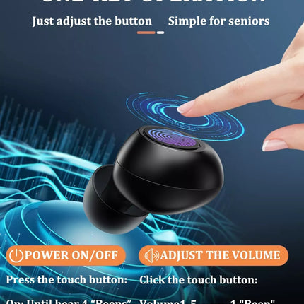 Digital Hearing Aids Noise Cancelling 16 Channel Severe Loss Sound Amplifier ITE