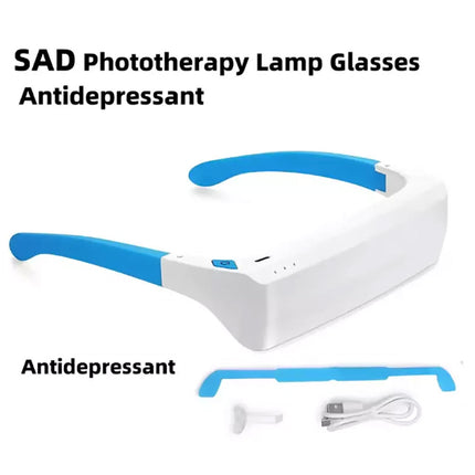 Light Therapy Glasses Phototherapy Lamp Help Natural Relief Sleep Problems