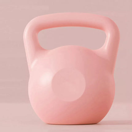 6KG Solid Cast Iron Vinyl Kettlebells Crossfit Strength Kettlebell Weights