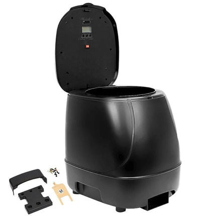 10L Outdoor Automatic Fish Feeder Feeding Dispenser Timer for Pond Aquarium