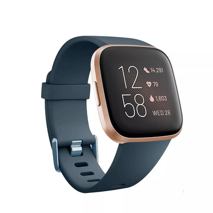 Cyan Fitbit Versa 2 Watch Repacement Silicone Sport Fitness Band Strap Wristband Lite