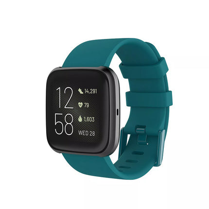 Navy Fitbit Versa 2 Watch Repacement Silicone Sport Fitness Band Strap Wristband Lite