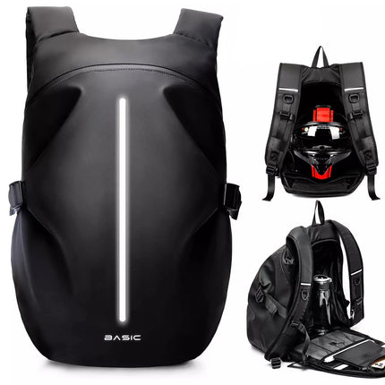 Large Capacity Motorcycle Helmet Bag Waterproof Cloth Moto Motorbike Backpack