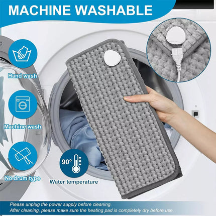 100x50cm Electric Heating Pad Therapy Warmer Mat Neck Shoulder Back Pain Relief