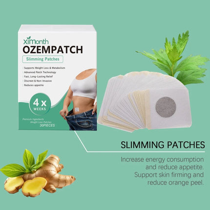 150PCS Herbal Healthy Detox Slimming Belly Pellet Weight Loss Patch