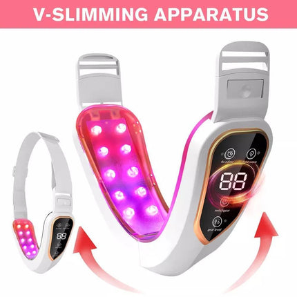 Electric V-Face Shaping Massager Face Lifting Slim Double Chins Removal Machine