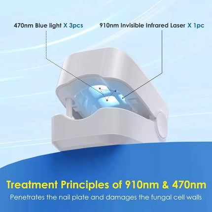 Nail Fungus Removal Treatment Cleaning Laser Therapy Device Toenail Fingernail