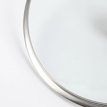 24cm Tempered Glass Lid for Fry Pan, Saucepan, Casserole, Pot Lid Replacement
