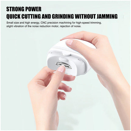 Professional Cutter Pedicure Electric Automatic Nail Clippers Toe Thick Nails