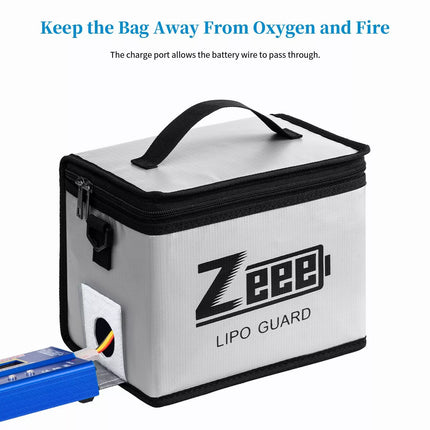 Lipo Battery Safe Guard Fireproof Explosionproof Bag for Charge & Storage