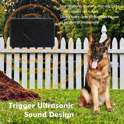 Outdoor Anti Bark Device Ultrasonic Dog Barking Control Stop Repeller Trainer