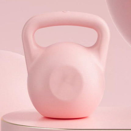 6KG Solid Cast Iron Vinyl Kettlebells Crossfit Strength Kettlebell Weights