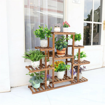 Heavy Duty Wide & Large Plant Stand Indoor Outdoor Planter Flower Holder Shelf