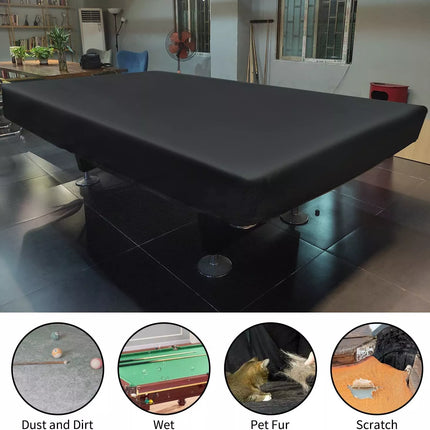 7/8/9FT Pool Snooker Billiard Table Cover Polyester Waterproof Dust Cap Outdoor