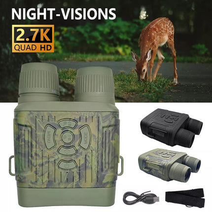 10X Digital Zoom 1080P Infrared Binoculars Night Vision Monocular for Hunting