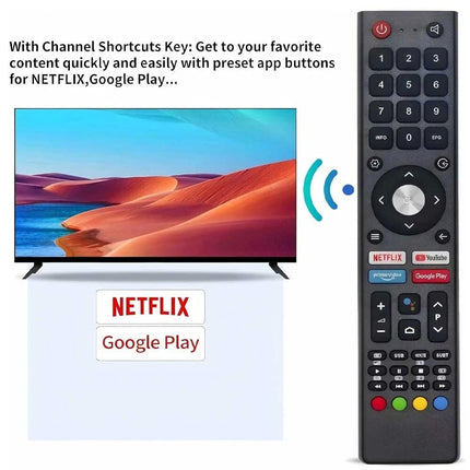 Universal For Kogan TV Replacement Remote Control CHIQ JVC Smart TV Televisions