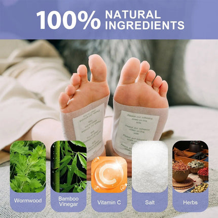 28pc Detox Deep Cleansing Foot Pads Pain Relief Natural Sleep Toxin Adhesive