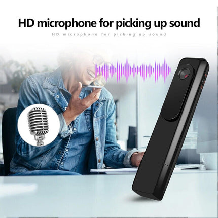Video Recorder Body Camera Clip Cam Pocket Mini Portable Wearable 1080P DVR USB