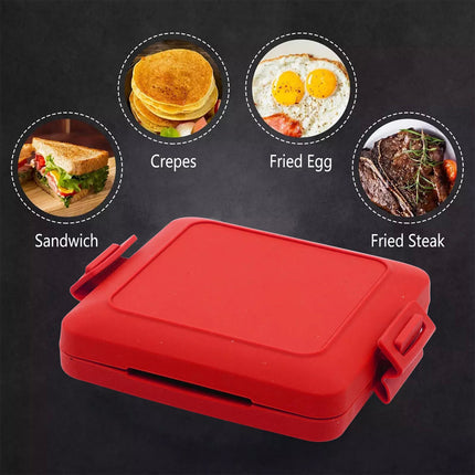 Microwave Toastie Maker - Microwave Sandwich and Waffle Maker, Panini Press