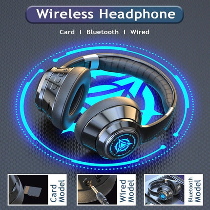 Wireless Headphones Bluetooth Earphones Headset Rechargeable with Mic Stock
