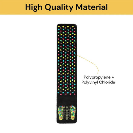 Foot Acupoint Therapy Foot Massage Reflexology Acupressure Pad Walk Stone Mat