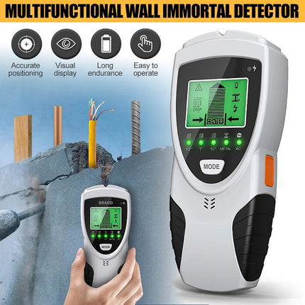 5 in 1 Digital Wall Scanner Multi Material Detector Universal Tester Stud Finder