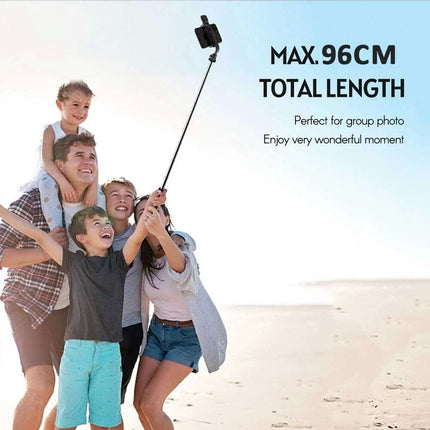 Flexible Tripod Holder Stand Selfie Stick Bluetooth Remote with fill light