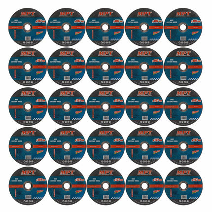25x Metal Cut Off Discs 4" 100mm 1mm Inox Cutting Wheel Angle Grinder Disc Blade