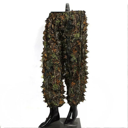 3D Leaf Camouflage Hunting Ghillie Suit Camo Sniper Jungle Woodland Clothes Set